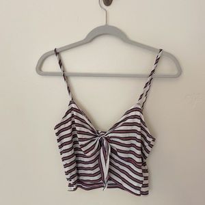 blue and red striped tank❤️💙